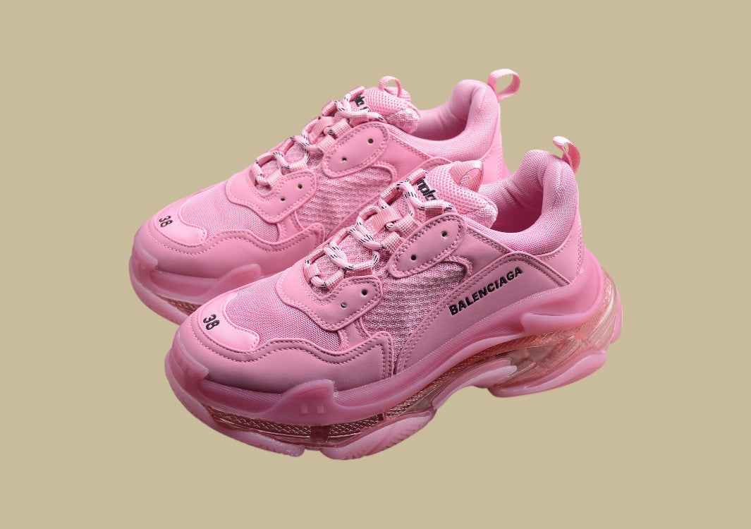 Balenciaga Triple S Pink – Statement-Dad-Sneaker in Power-Pink