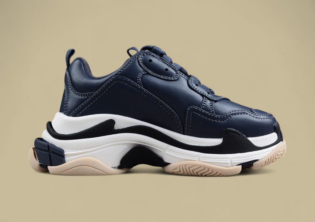 Balenciaga Triple S Sneaker in Navy