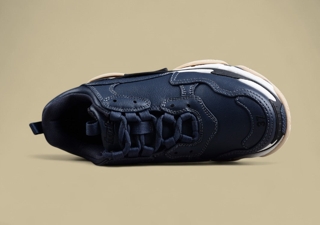 Balenciaga Triple S Sneaker in Navy