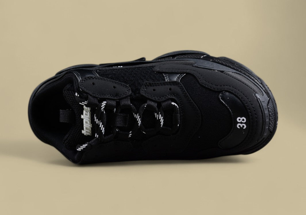 Balenciaga Triple S Sneaker in Triple Black