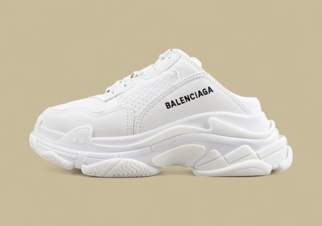 Balenciaga Triple S Sneaker in Triple White