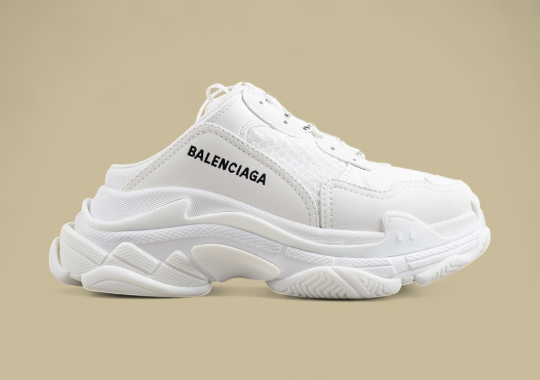 Balenciaga Triple S Sneaker in Triple White
