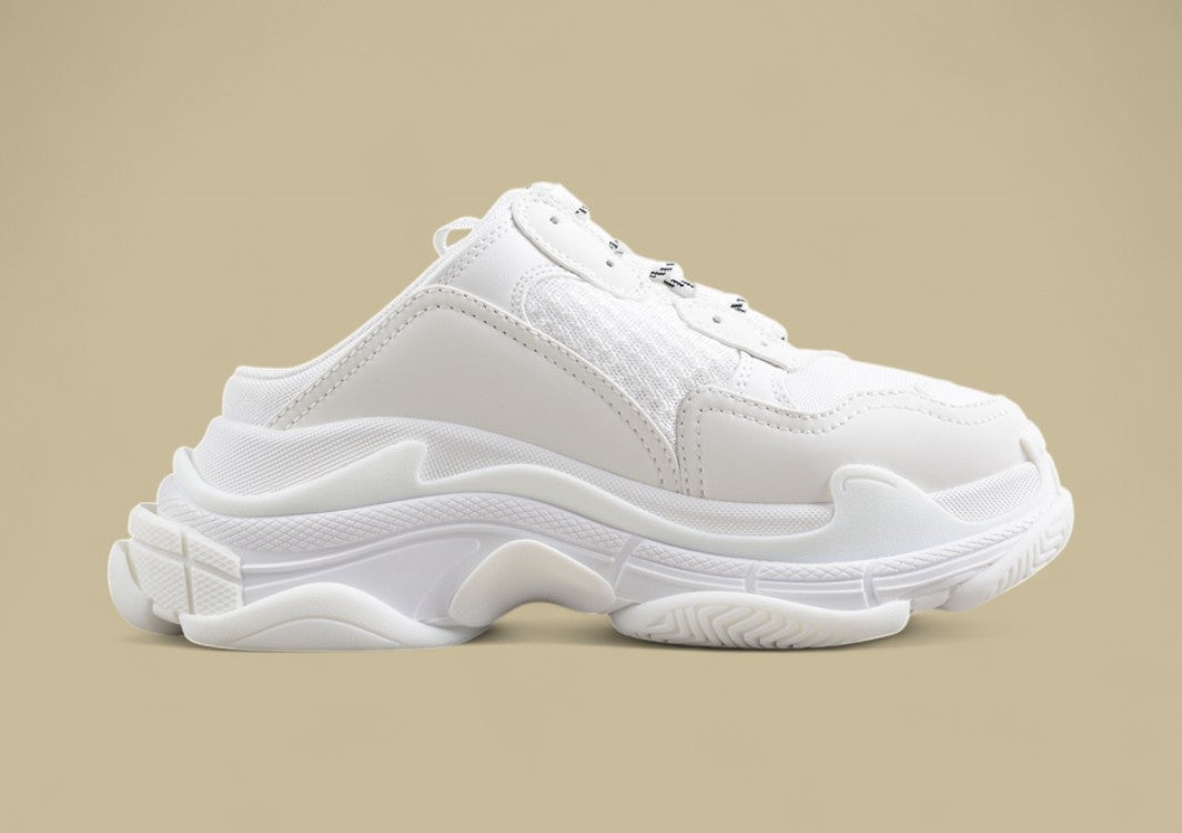 Balenciaga Triple S Sneaker in Triple White