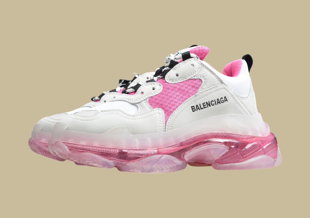 Balenciaga Triple S White Powder Frische Power