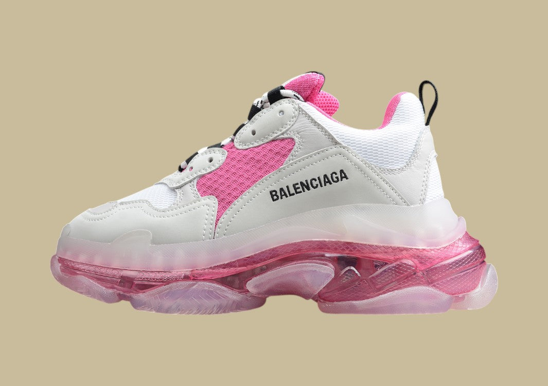 Balenciaga Triple S White Powder Frische Power