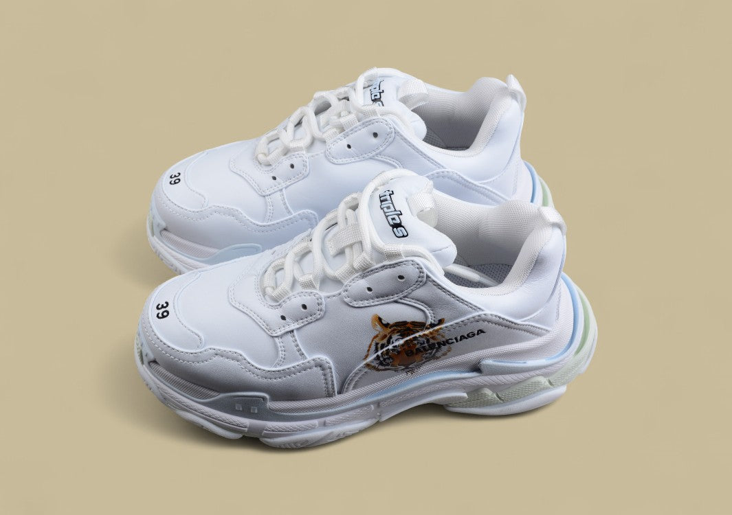 Balenciaga Triples Gucci Co-branded Dad Shoes