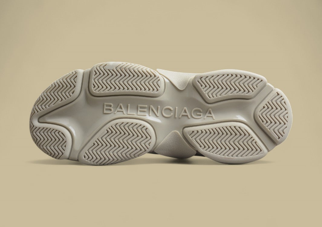 Balenciaga Tripls-S 1.0 Retro Daddy Shoes Khaki Gray