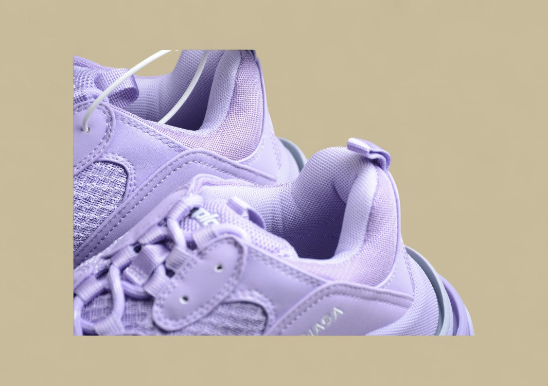Balenciaga Tripls-S 1.0 Retro Daddy Shoes Taro Purple