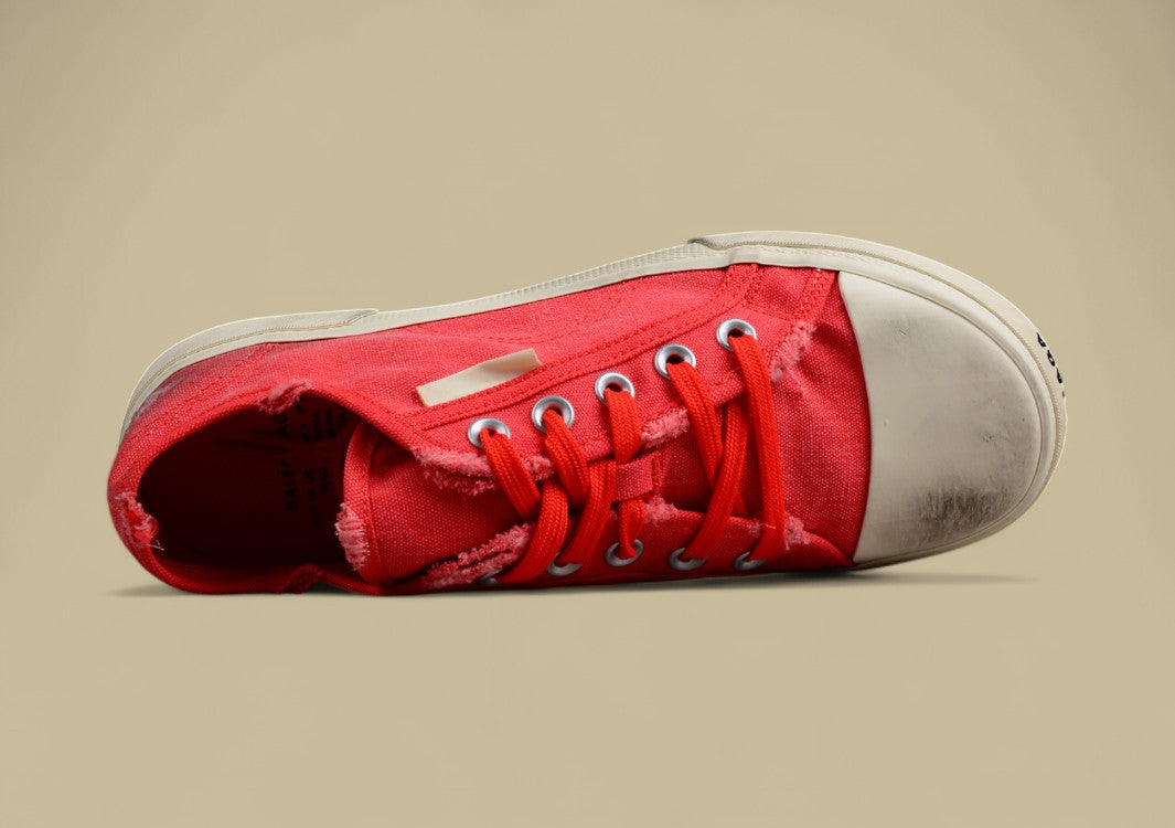 Balenciaga Vulc Destr Parisian Family Retro Old Low-top Shoes