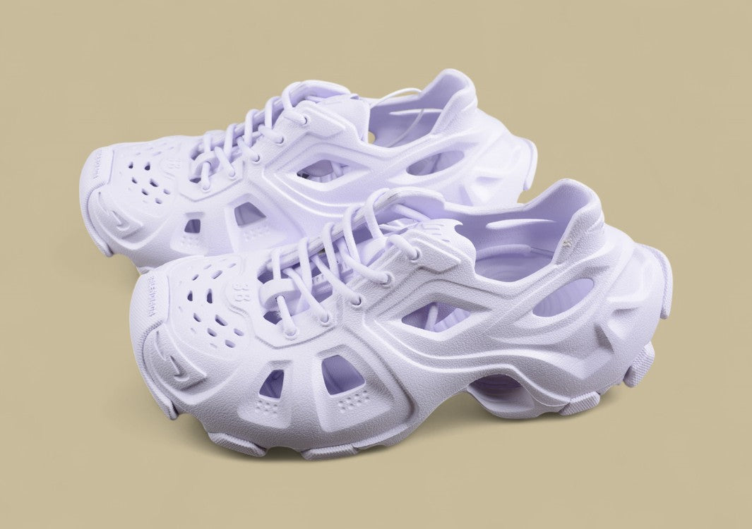 Balenciaga White Foam Runner