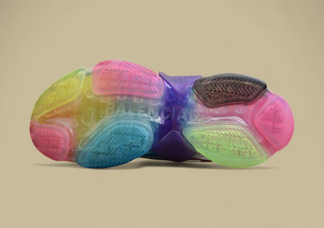 Balenciaga White Gray Color Base