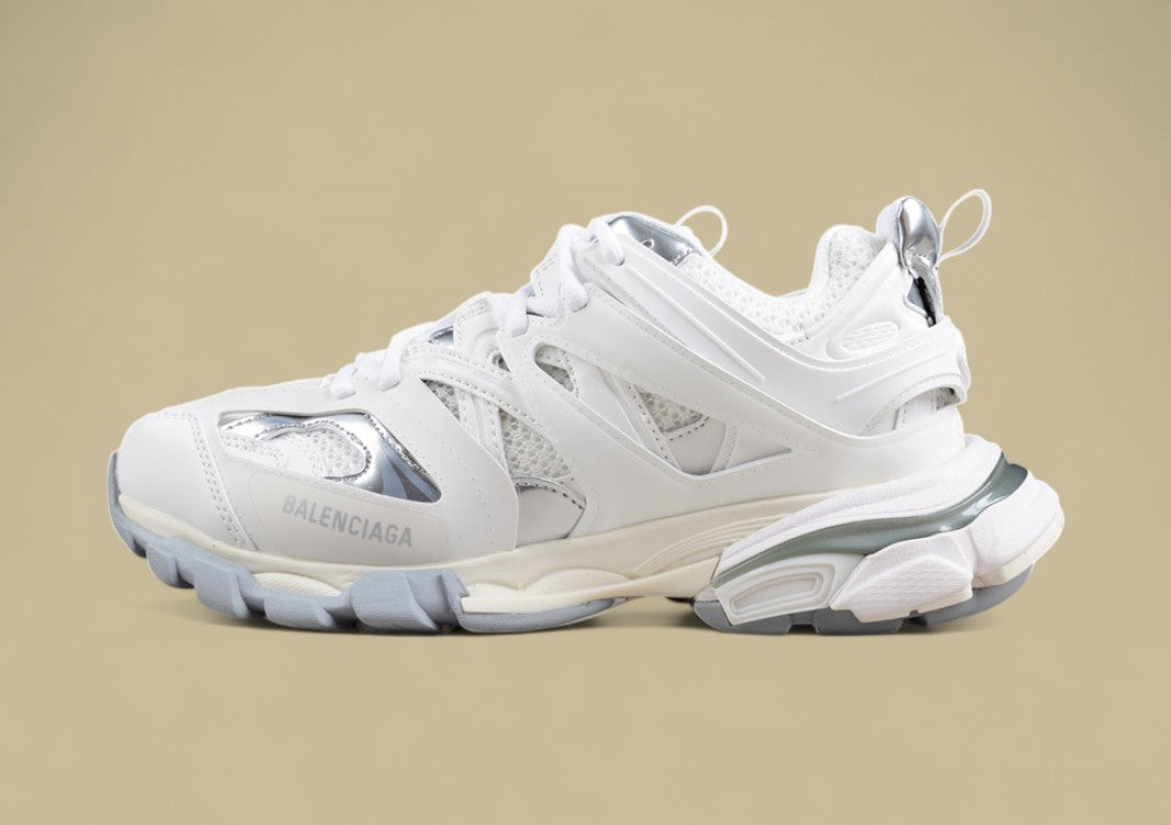 Balenciaga White Layered Sneaker