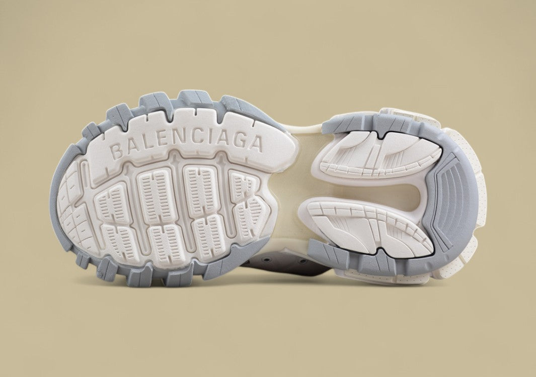 Balenciaga White Layered Sneaker