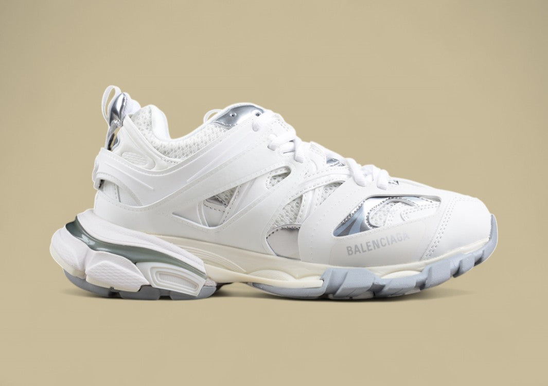 Balenciaga White Layered Sneaker