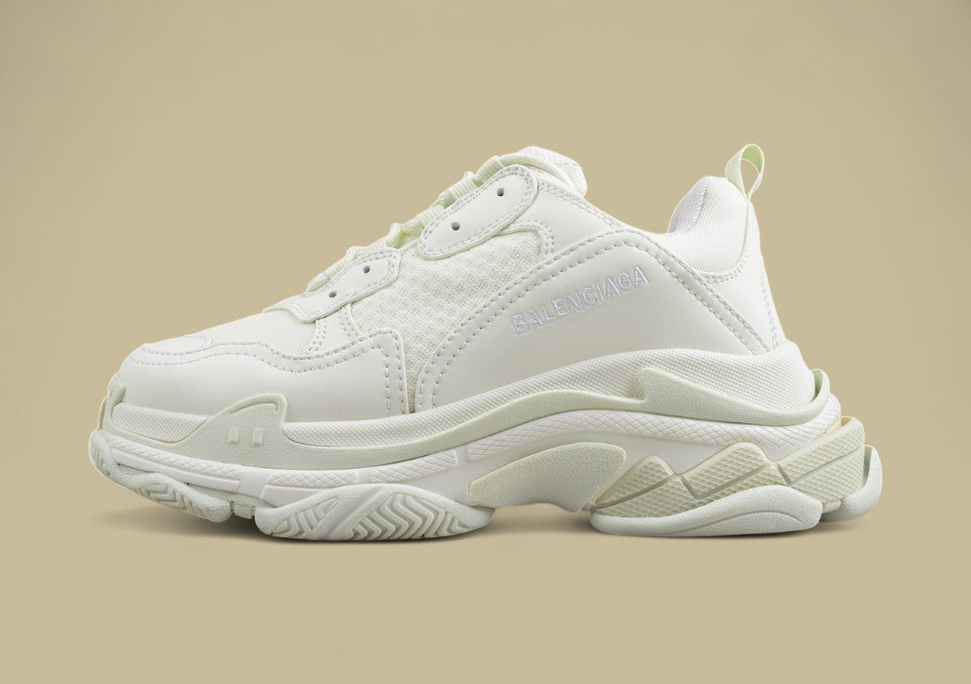 Balenciaga White Triple S Sneaker