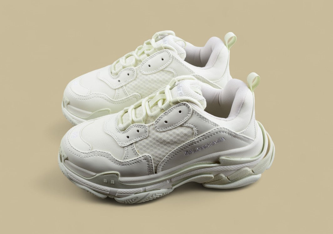 Balenciaga White Triple S Sneaker