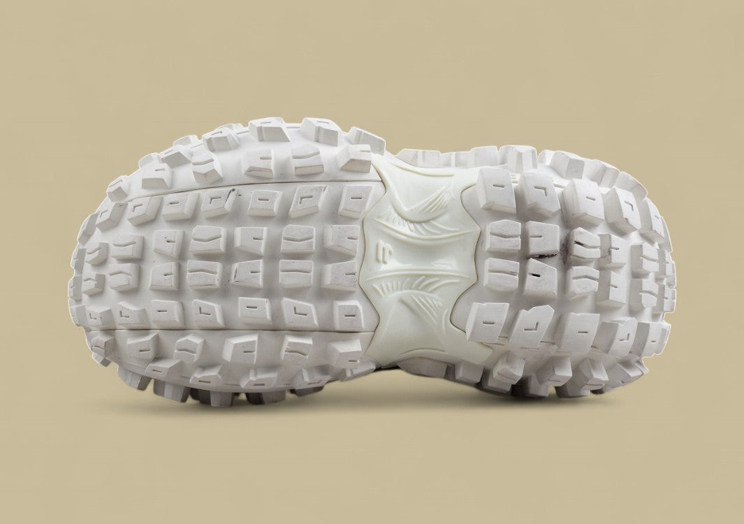 Balenciaga White and Black Track Sneaker