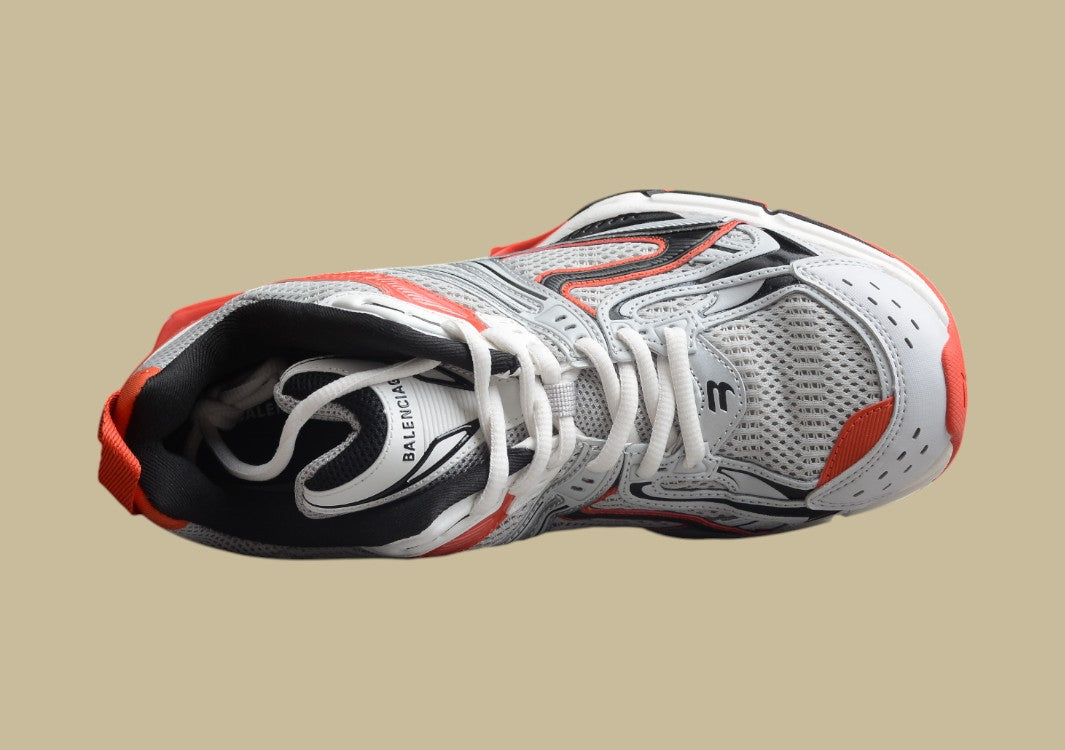 Balenciaga X-Pander 6.0 Retro Slingshot Shoes Gray Orange