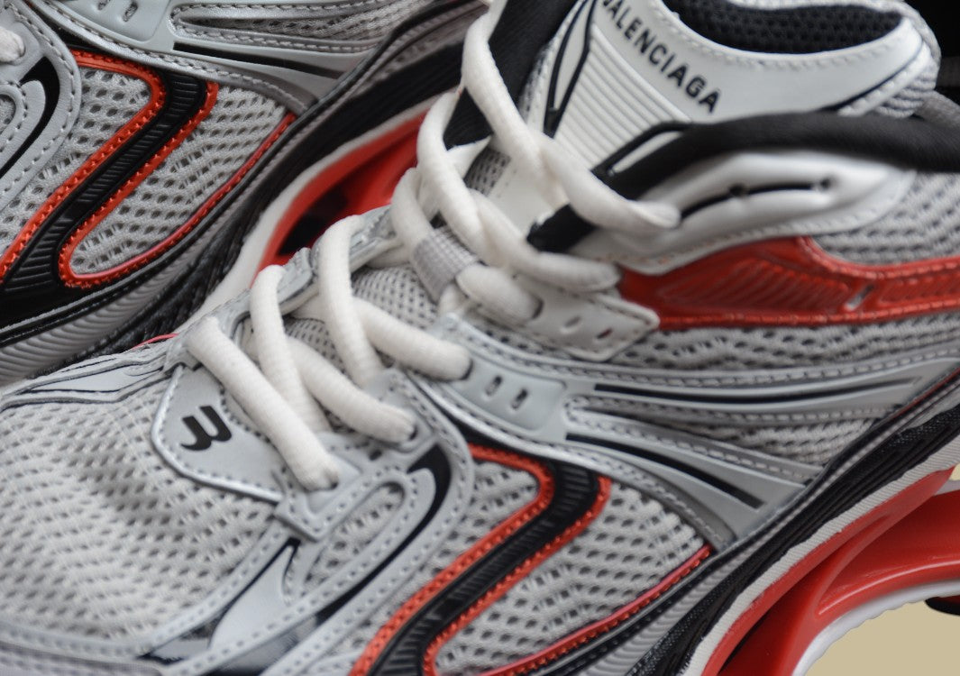 Balenciaga X-Pander 6.0 Retro Slingshot Shoes Gray Orange