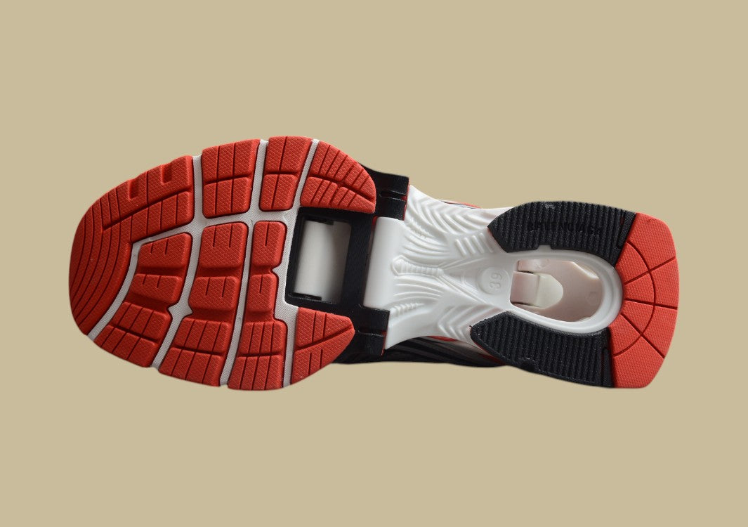 Balenciaga X-Pander 6.0 Retro Slingshot Shoes Gray Orange