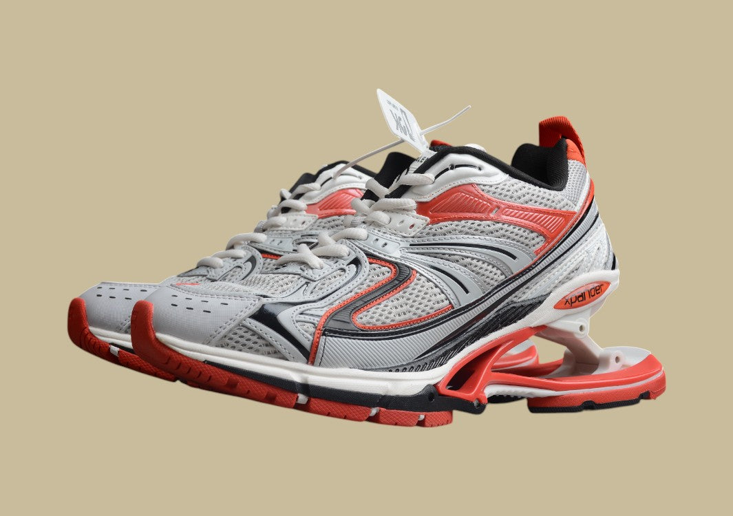 Balenciaga X-Pander 6.0 Retro Slingshot Shoes Gray Orange