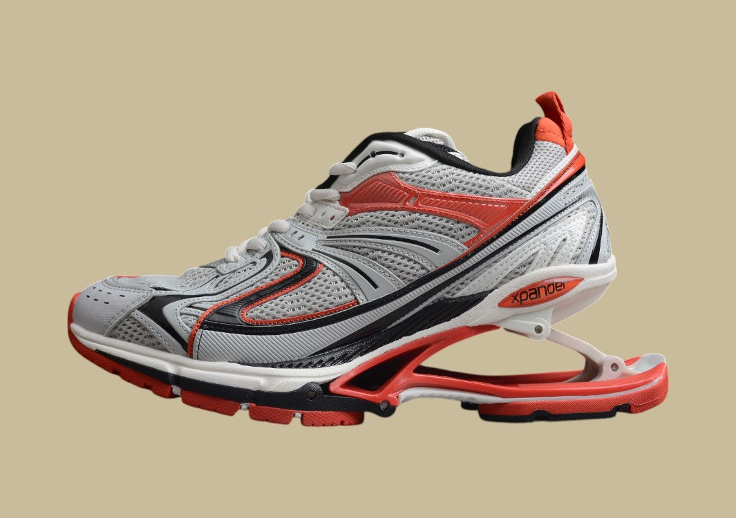 Balenciaga X-Pander 6.0 Retro Slingshot Shoes Gray Orange