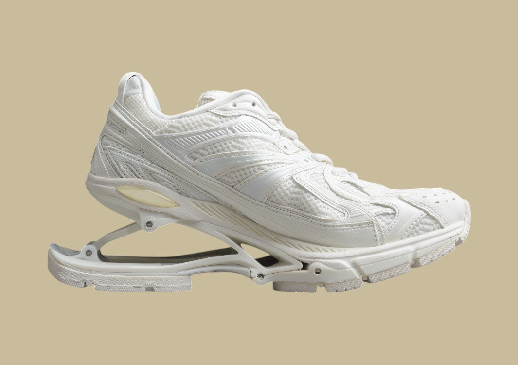 Balenciaga X-Pander 6.0 Retro Slingshot Shoes Pure White