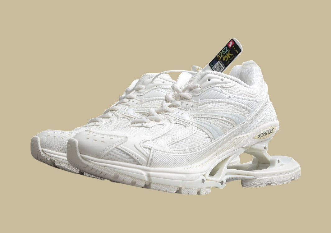 Balenciaga X-Pander 6.0 Retro Slingshot Shoes Pure White