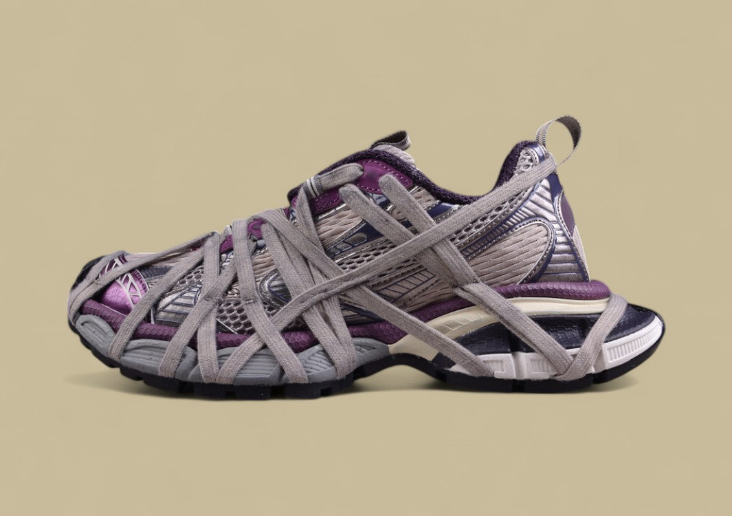 Balenciaga X-Pander Sneaker – Metallic Purple