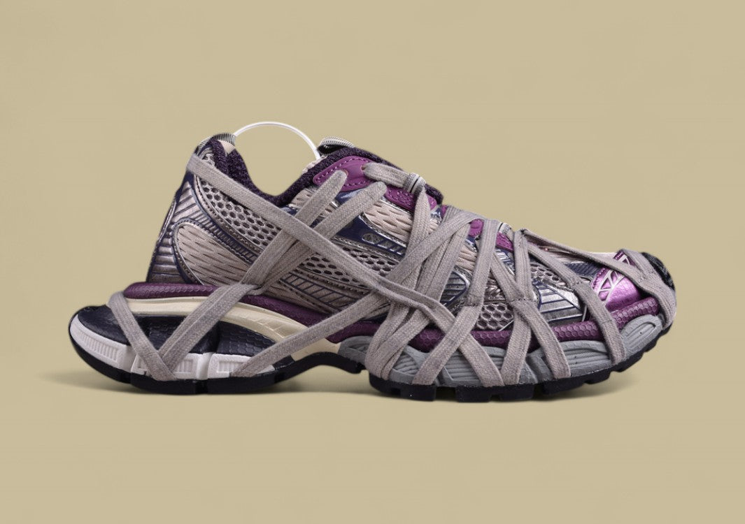 Balenciaga X-Pander Sneaker – Metallic Purple