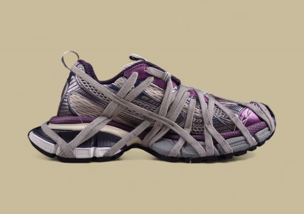 Balenciaga X-Pander Sneaker – Metallic Purple