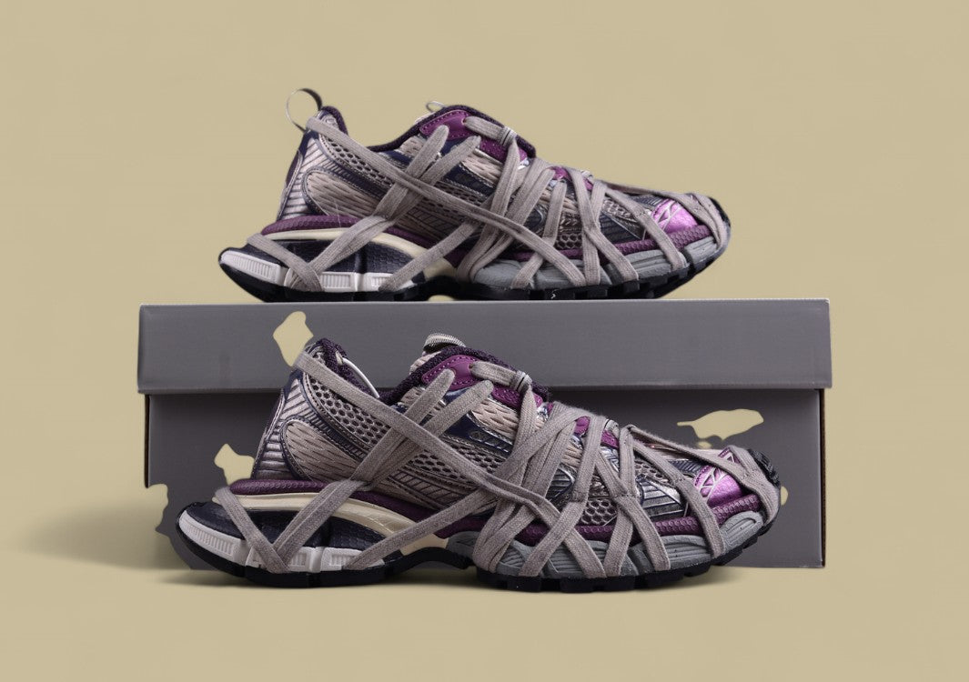 Balenciaga X-Pander Sneaker – Metallic Purple