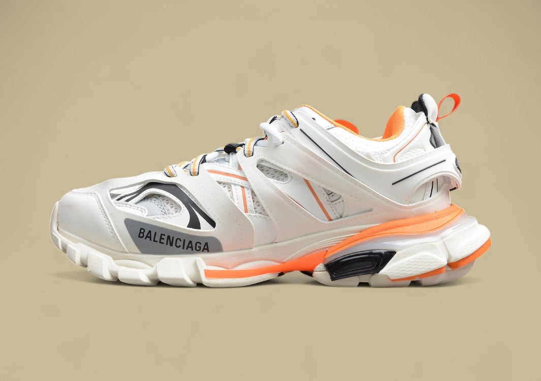 Balenciaga Gray Black White Orange
