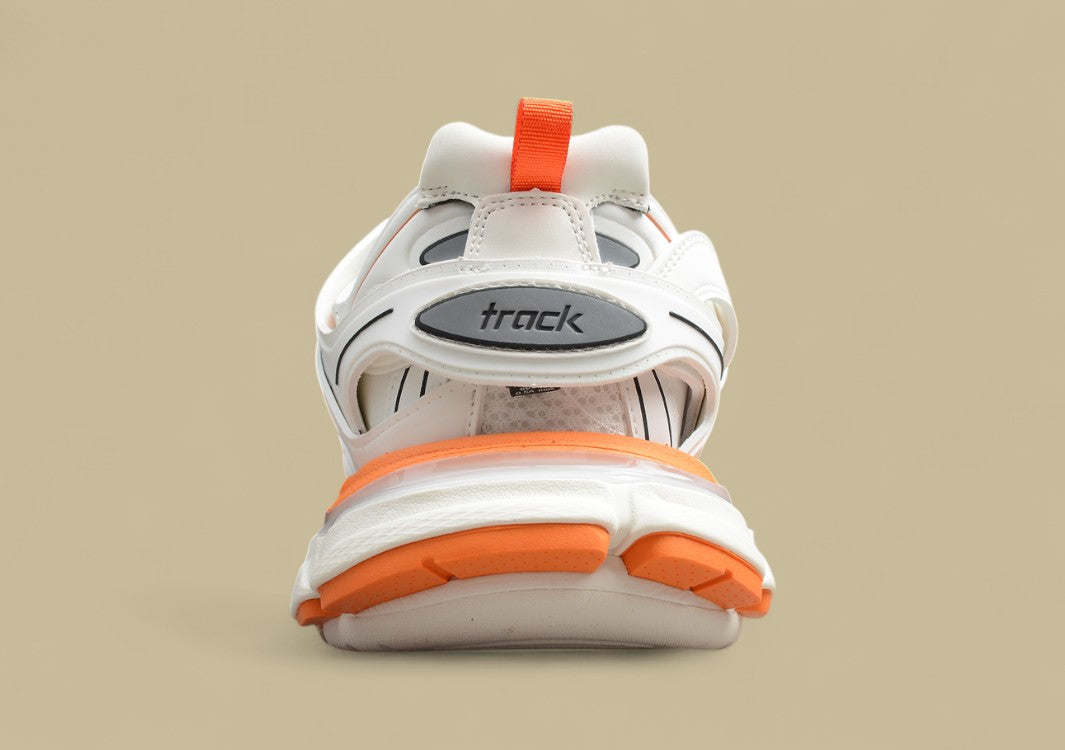 Balenciaga Gray Black White Orange