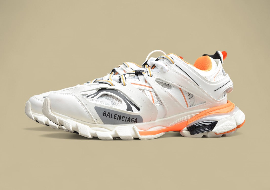 Balenciaga Gray Black White Orange