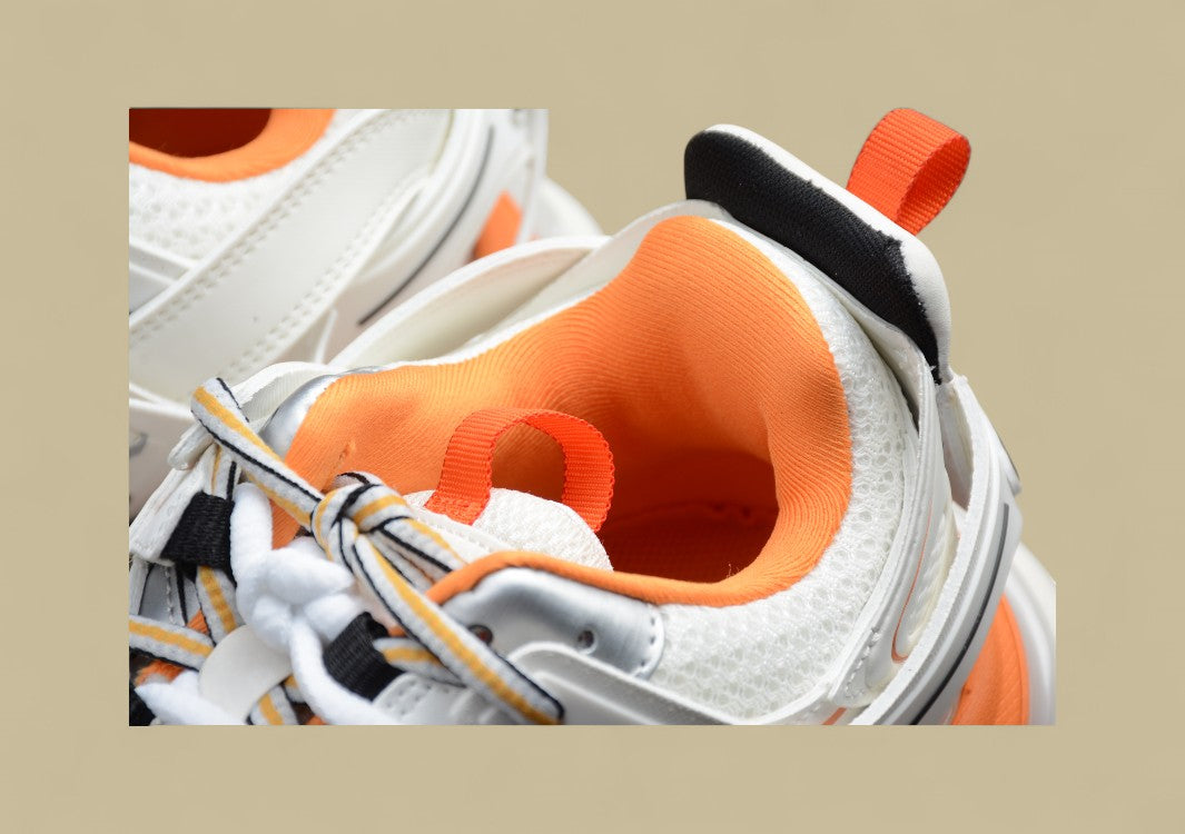 Balenciaga Gray Black White Orange