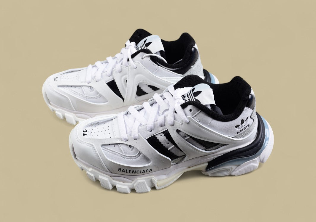 Balenciaga x Adidas Track Sneaker in White