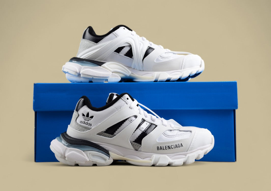 Balenciaga x Adidas Track Sneaker in White