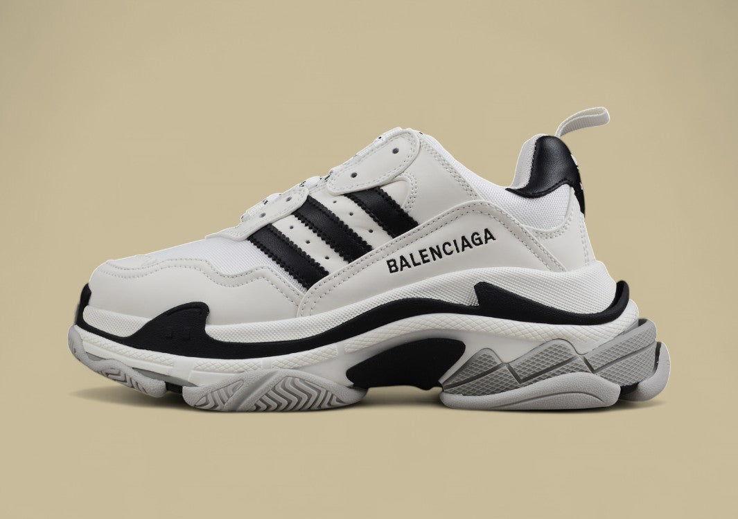 Balenciaga x Adidas Triple S Retro Dad Shoes