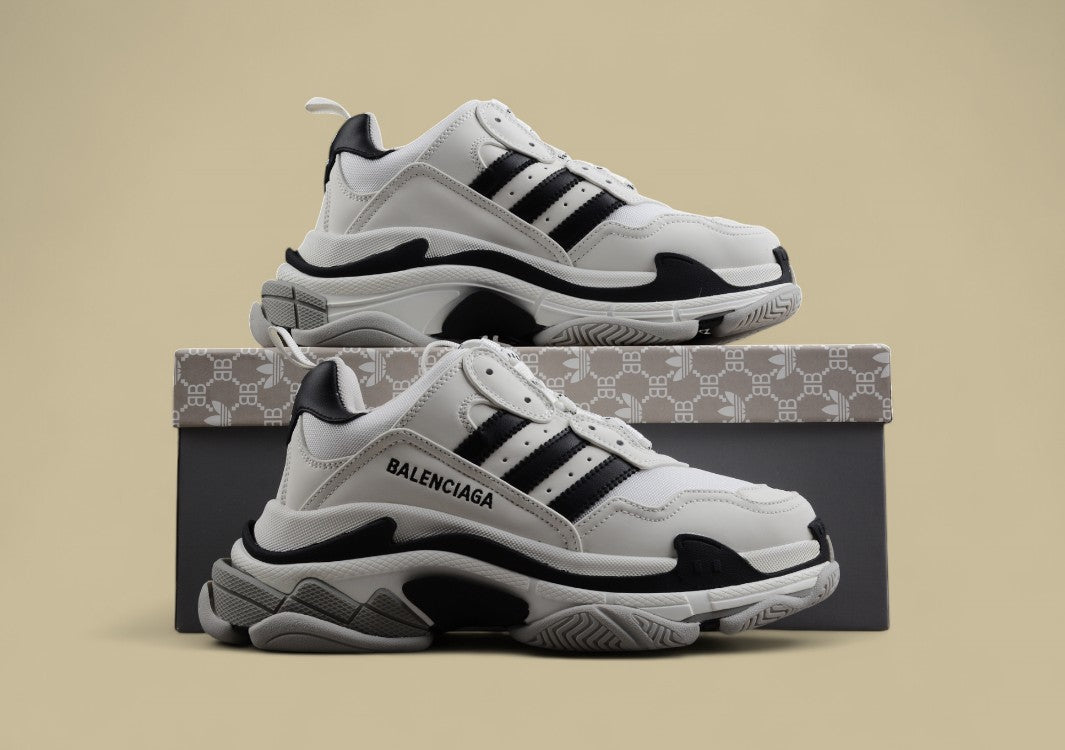 Balenciaga x Adidas Triple S Retro Dad Shoes