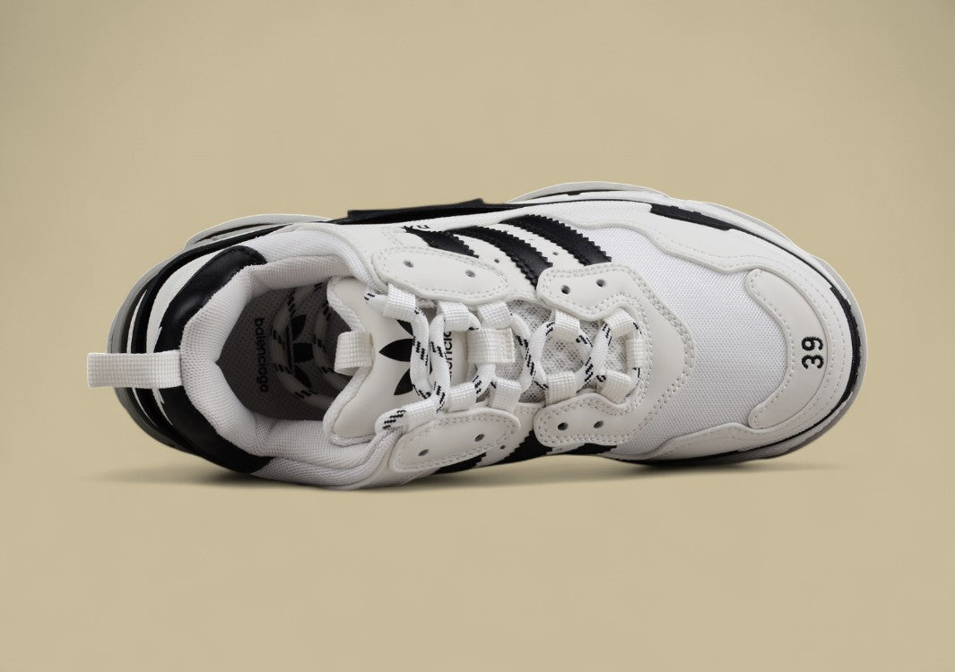 Balenciaga x Adidas Triple S Retro Dad Shoes