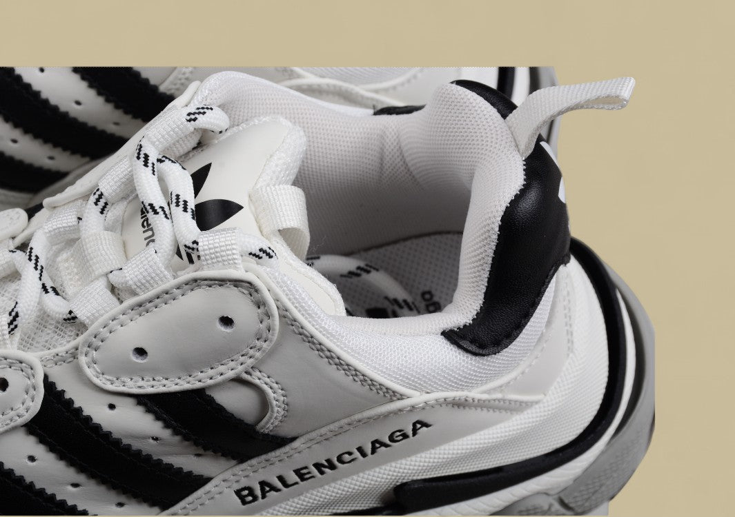 Balenciaga x Adidas Triple S Retro Dad Shoes