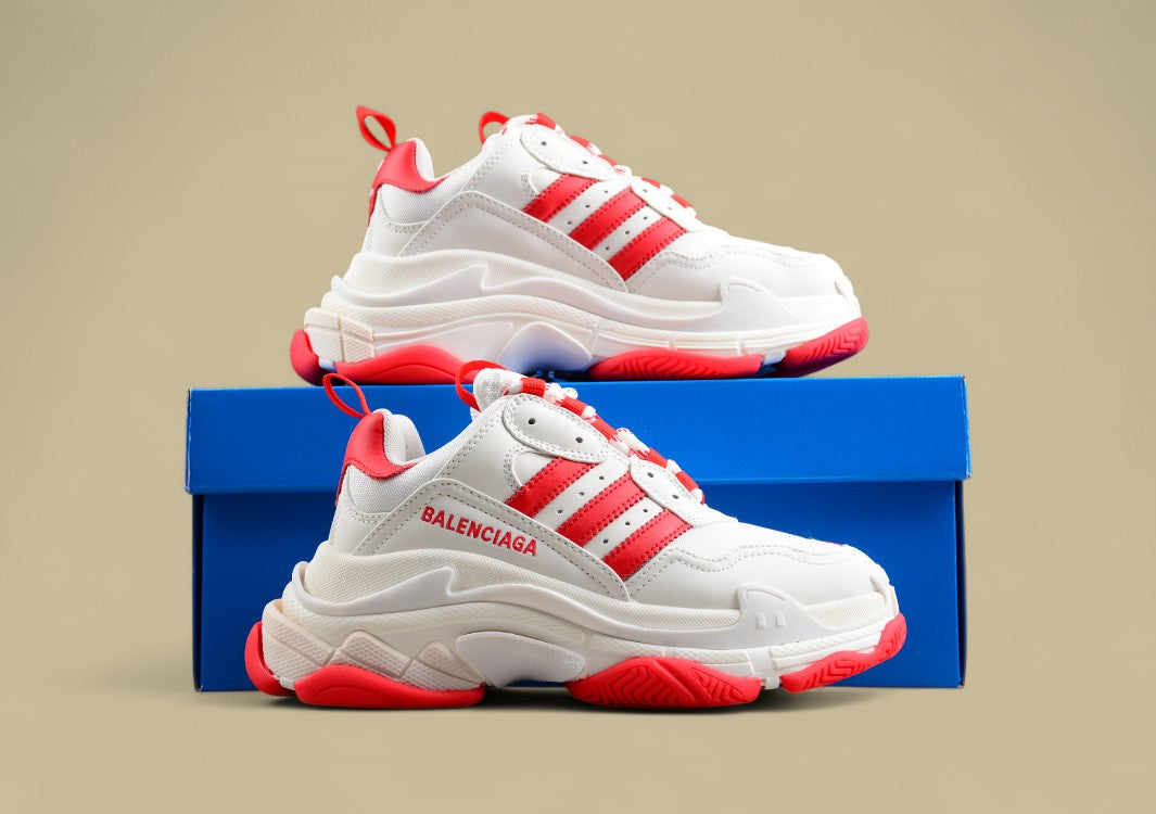 Balenciaga x Adidas Triple S Sneaker Cross-Border Luxury Collaboration Retro Dad Shoe