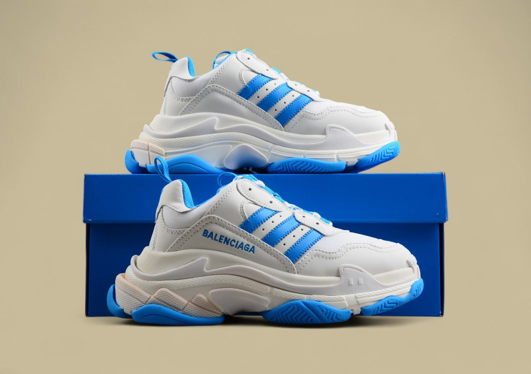 Balenciaga x Adidas Triple S Sneaker Cross-Border Luxury Collaboration Retro Dad Shoe