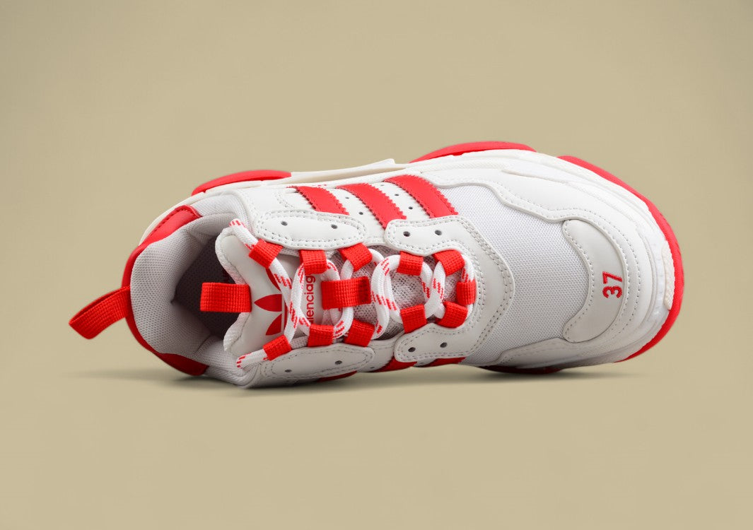 Balenciaga x Adidas Triple S Sneaker Cross-Border Luxury Collaboration Retro Dad Shoe