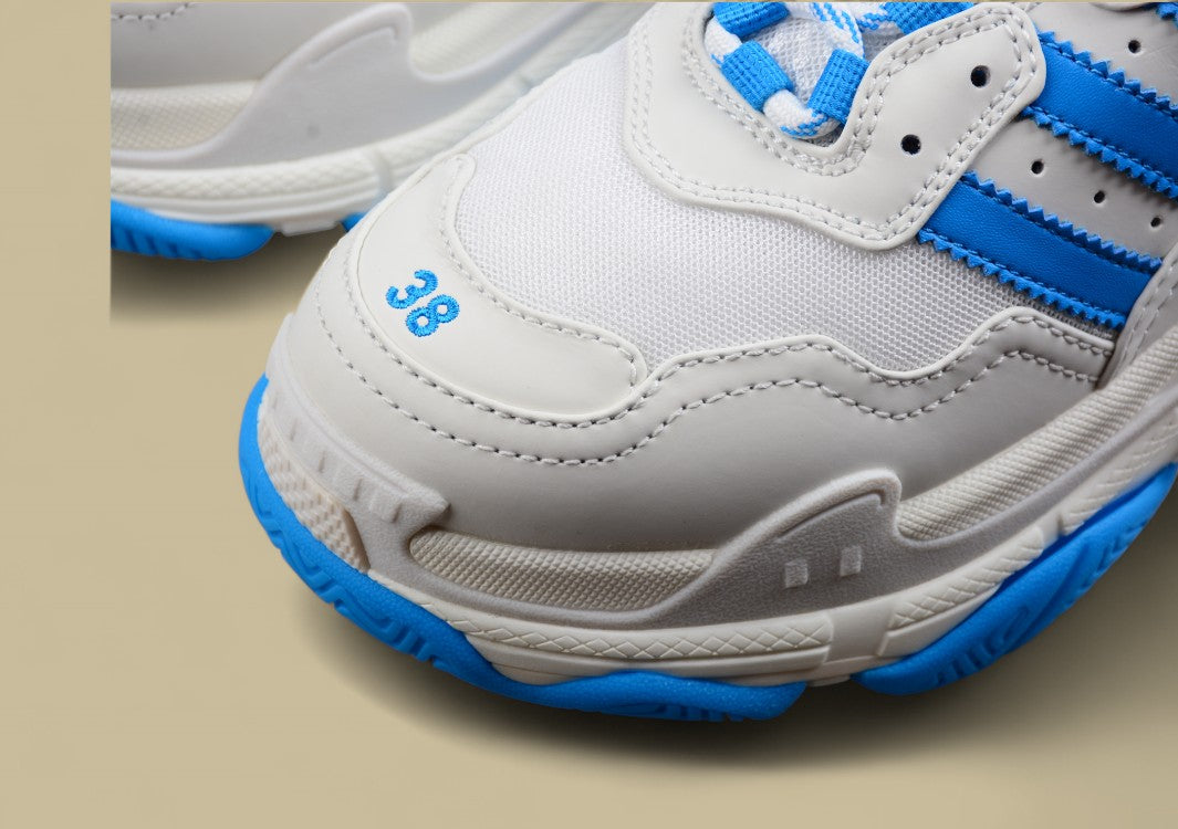 Balenciaga x Adidas Triple S Sneaker Cross-Border Luxury Collaboration Retro Dad Shoe