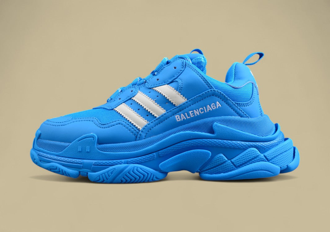Balenciaga x adidas Triple S Sneaker Cross-Border Luxury Collaboration Retro Dad Shoe