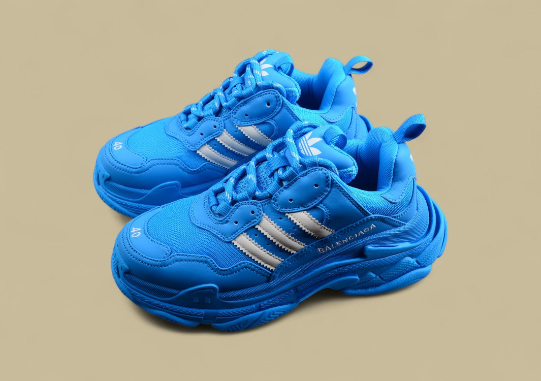 Balenciaga x adidas Triple S Sneaker Cross-Border Luxury Collaboration Retro Dad Shoe