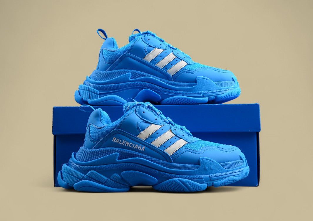 Balenciaga x adidas Triple S Sneaker Cross-Border Luxury Collaboration Retro Dad Shoe