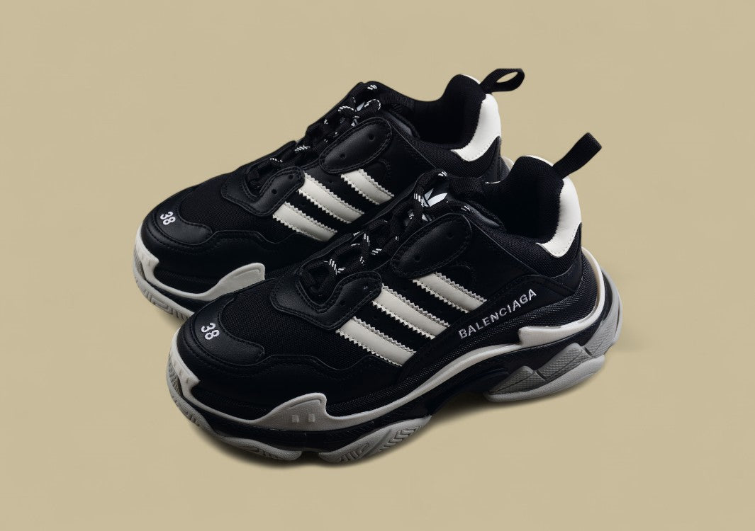 Balenciaga x adidas Triple S Sneaker Cross-Border Luxury Collaboration